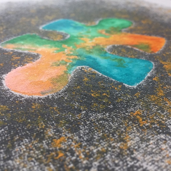 Breakthough- hand drawn/painted art - Picture 3 of 5